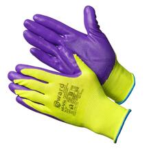 Перчатки нейлоновые с нитриловым покрытием GWARD Hi-Vis (размер 8 (M))